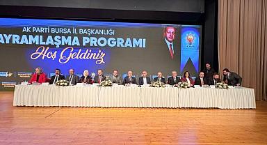 AK Parti Bursa’nın bayramlaşma töreninde dikkat çeken açıklamalar