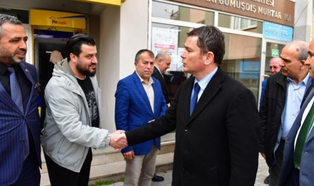 Başkan Aydın’ın Cuma Durağı Emek Mahallesi Oldu