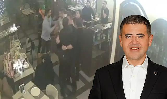 Belediye başkanına restoranda dayak