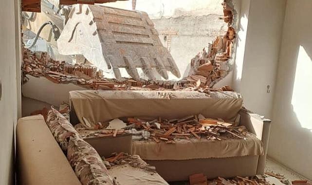 Bursa'da inşaat çalışması faciaya neden oluyordu!