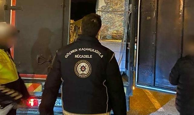 Bursa’da işyerine baskın! 7 yabancı uyruklu…