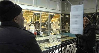 Bursa'da kuyumcudan olay yazı!