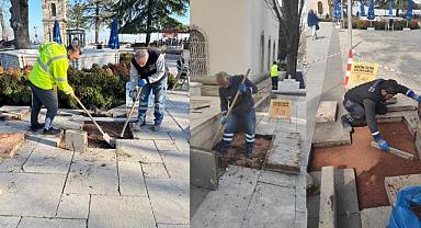 Bursa’nın en güzel manzaralı meydanı yenilendi!