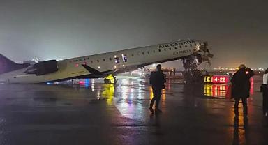 Havalimanında facia! Uçakla itfaiye aracı çarpıştı