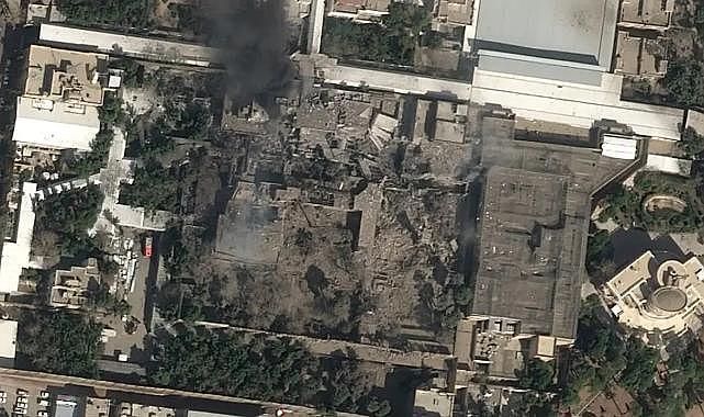 İsrail 50 savaş uçağıyla saldırdı! 