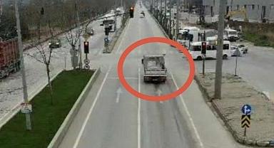 Kırmızı ışıkta geçenler bu kez kaçamadı