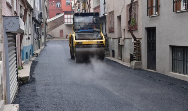 Osmangazi Belediyesi’nden Yeşilova Mahallesi’ne Yeni Asfalt