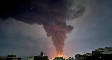 Tahran’da petrol depoları hedef alındı