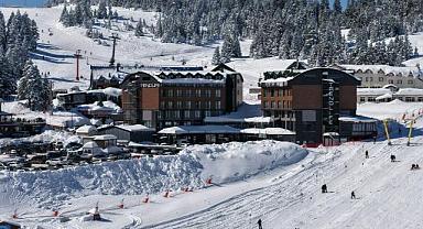 Uludağ’da mart ayında 1,5 metre kar!