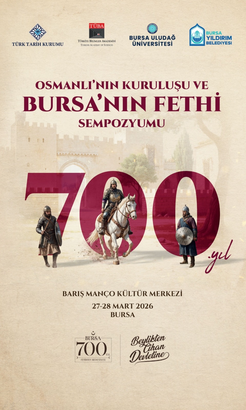 Yıldırım Belediyesi’nden Kuruluş Ve Fetih Sempozyumu