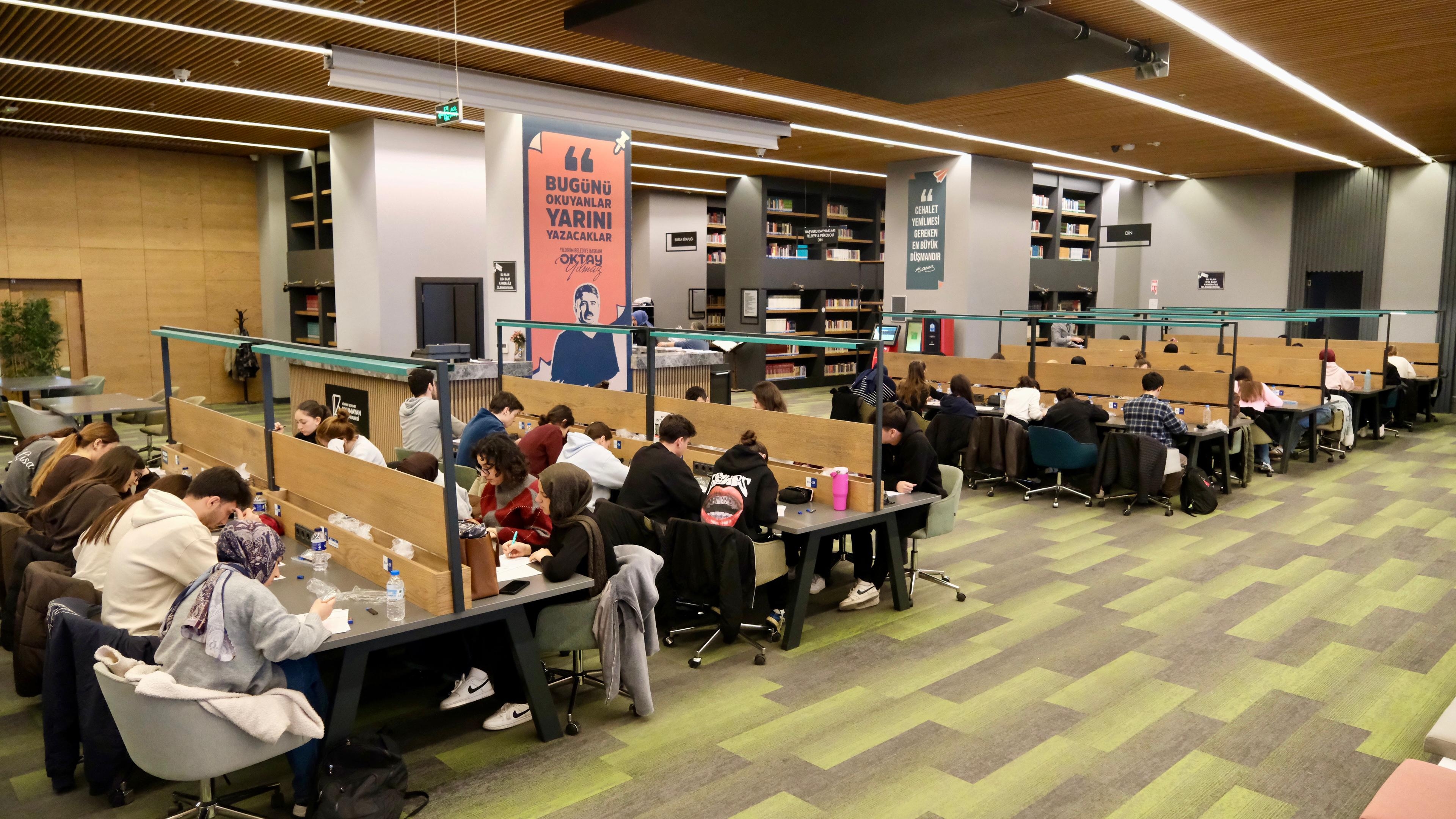 Yıldırım’dan Öğrencilere Sınav Desteği