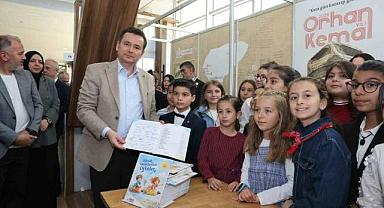 Başkan Erkan Aydın çocuk yazarlarla buluştu