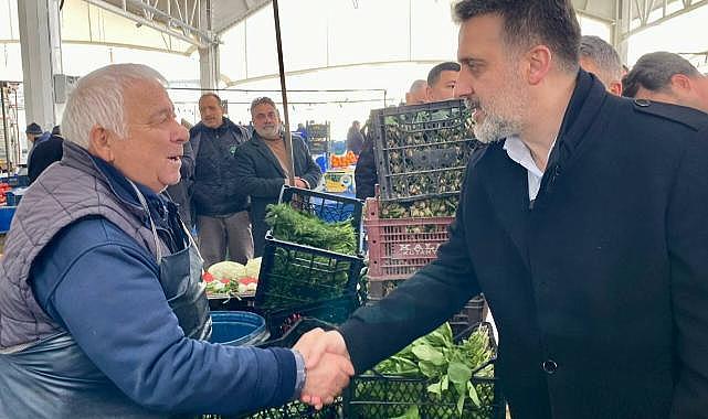 Başkan Vekili Şahin Biba esnafla buluştu