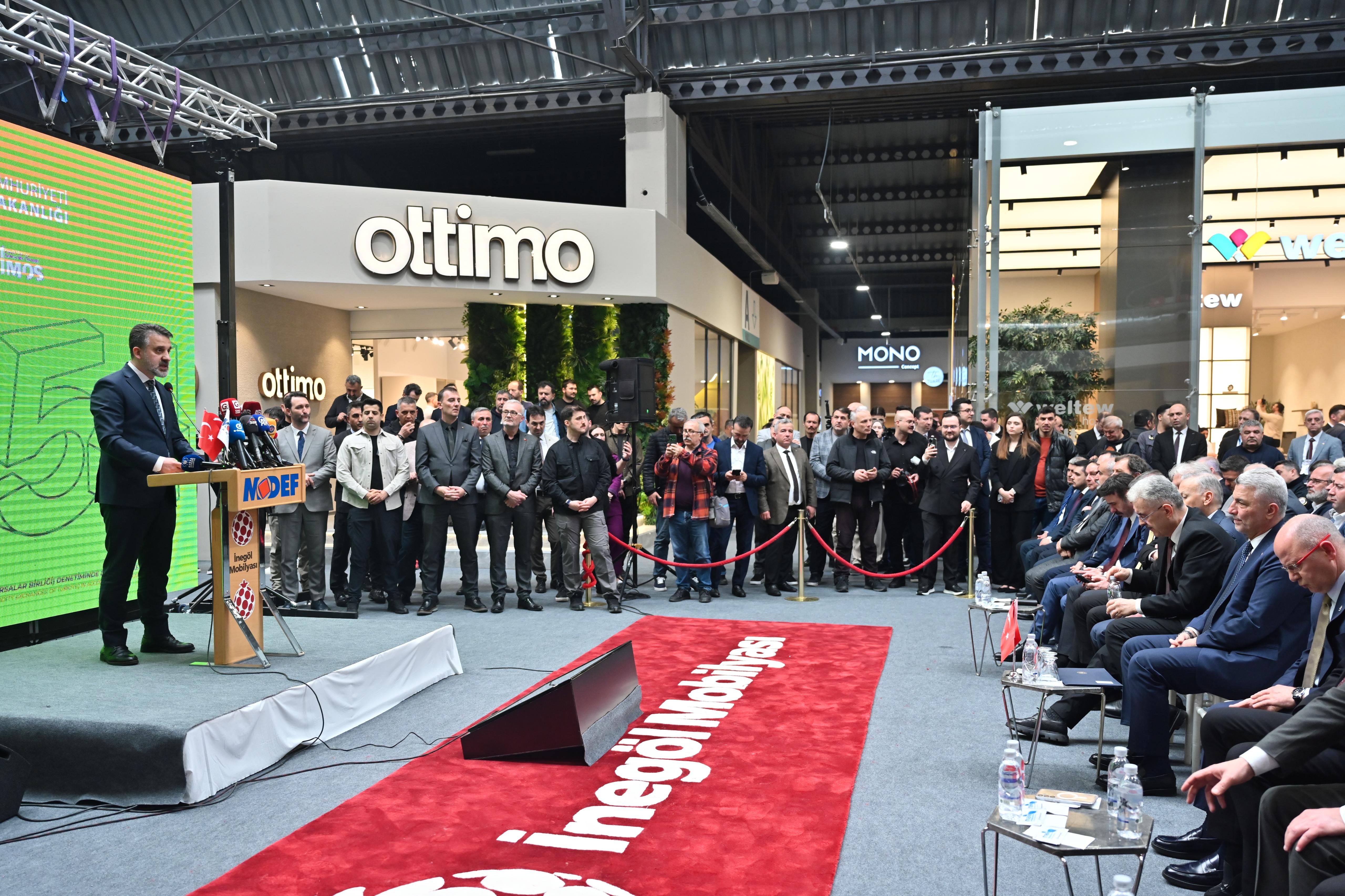 Başkanvekili Biba: İnegöl mobilyası dünya çapında bir başarı hikayesi