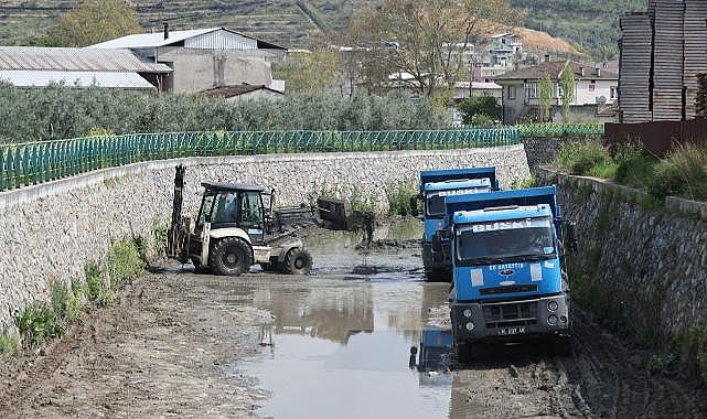 Bursa’da derelerde yoğun mesai