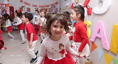 Bursa’da kreşlerde 23 Nisan sevinci