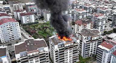 Bursa’daki 8 katlı apartmanda can pazarı!