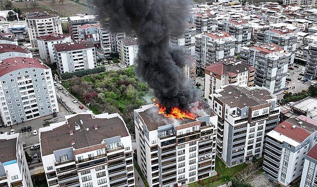 Bursa’daki 8 katlı apartmanda can pazarı!