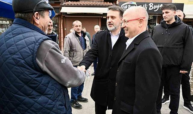 Büyükşehir Başkan Vekili Biba, esnafla bir araya geldi