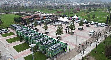 Büyükşehir’den çiftçiye hayat veren destek