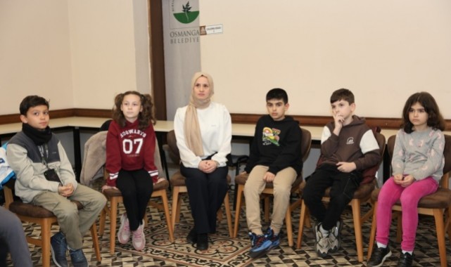 Osmangazi’de Çocuklar Felsefe Atölyesi İle Düşünsel Yolculuğa Çıktı