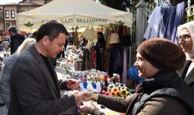 Osmangazi’de Kadınların El Emeği Büyük Beğeni Topladı