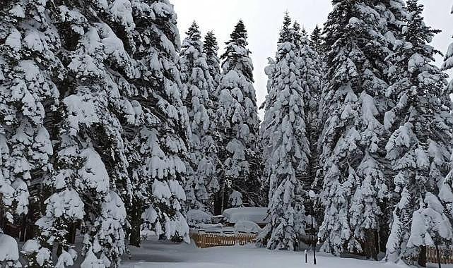 Uludağ’a mayısta kar sürprizi