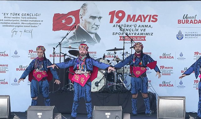 19 Mayıs Atatürk'ü Anma Gençlik ve Spor Bayramı Maltepe'de kutlandı