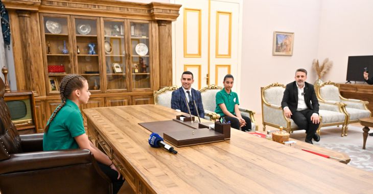 23 Nisan’da başkanlık koltuğu çocukların oldu