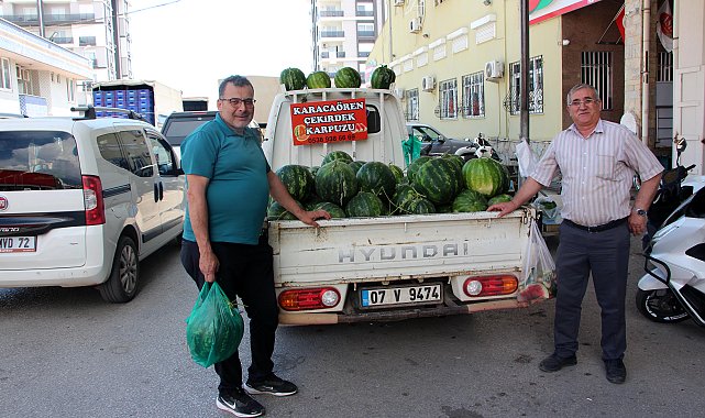 'Fiyatı sorulmayan' karpuzun hasadı başladı