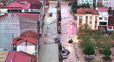 AFAD: Samsun ve Çankırı'da selin yol açtığı olumsuzluklara 1513 personelle müdahale edildi