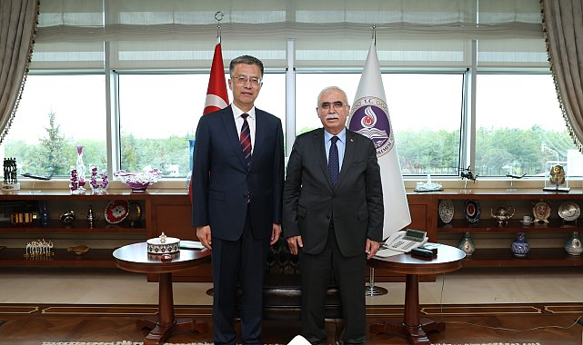 Anayasa Mahkemesi Başkanı Özkaya, Çin Yüksek Halk Mahkemesi Başkan Yardımcısı Liang'ı kabul etti