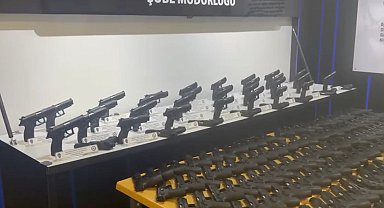 Ankara'da 228 adet tabanca ele geçirildi