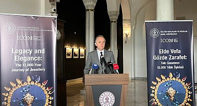 Ankara'da 'Takı Sanatının 12 Bin Yıllık Öyküsü' sergisi açıldı