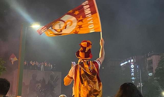 Ankara'da Galatasaray'ın 26'ncı şampiyonluğu coşkuyla kutlandı
