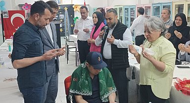 Ankara'da özel geresinimli Efe'ye asker uğurlaması