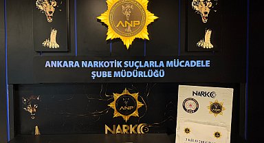 Ankara'da uyuşturucu operasyonunda 3 kilo 240 gram kokain ele geçirildi