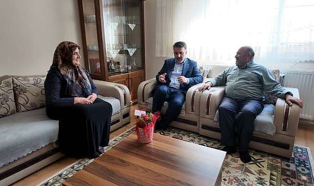 Anneler Günü’nde şehit anneleri unutulmadı