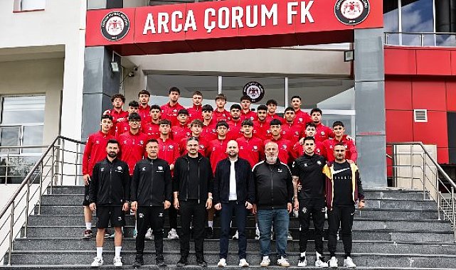 Arca Çorum FK U17 Takımı, son 8 hedefiyle Ankara yolcusu