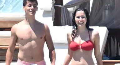 Arda Güler ve Duru Nayman Bodrum tatilinde görüntülendi