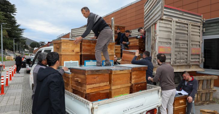 Arıcılık Bursa'da Büyükşehir'le canlandı