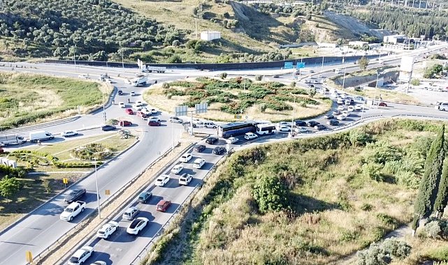 Aydın'da tatil dönüşü yoğunluğu