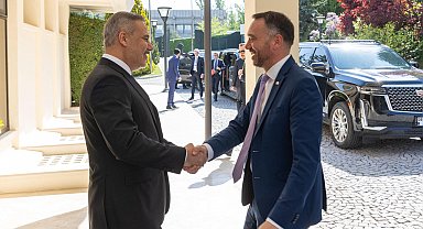 Bakan Fidan, Belçika Başbakan Yardımcısı Prevot ile görüştü
