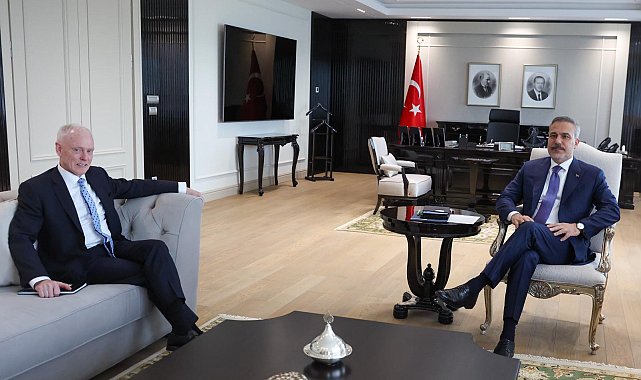 Bakan Fidan, Kanada Başbakanı Kıdemli Danışmanı Morrison'u kabul etti