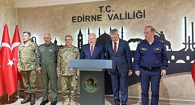 Bakan Güler, Edirne Valisi Sezer'i ziyaret etti