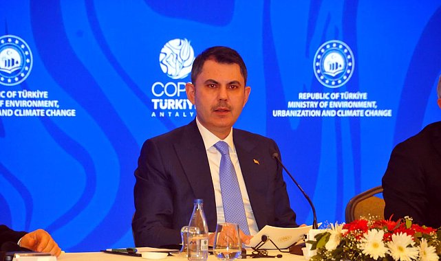 Bakan Kurum: İklim değişikliğiyle mücadele, artık insan hayatını koruma meselesidir