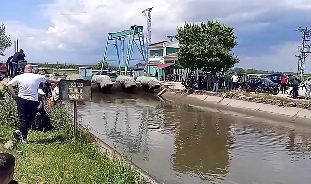 Balık tutmak isterken sulama kanalına düşüp, yaşamını yitirdi
