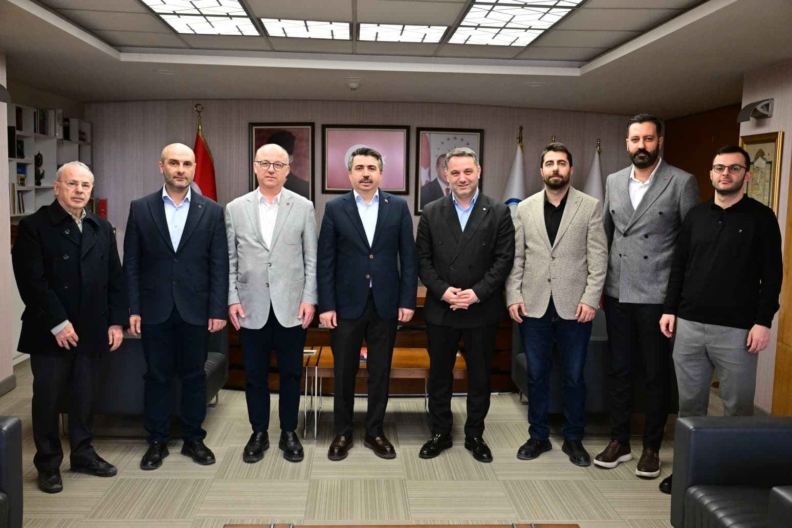Başkan yılmaz’a ‘akademik’ ziyaret