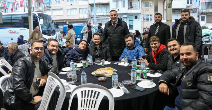 Bereket sofrası Yıldırım’da kuruldu