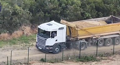 Beykoz'da kaçak hafriyat dökümü yaparken suçüstü yakalandılar; şirket sahibi tutuklandı